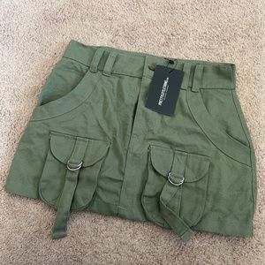 PLT Cargo Mini Skirt